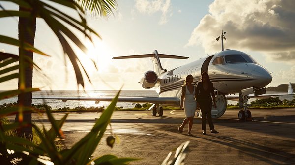 Location jet privé martinique : voyagez avec luxe
