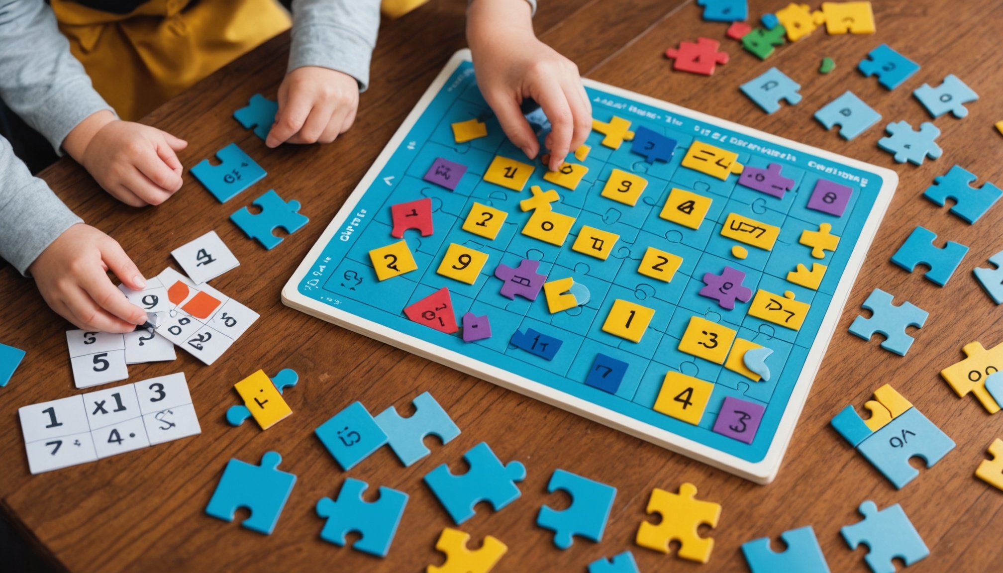 Comment introduire des énigmes mathématiques ludiques dans une chasse au trésor pour enfants?